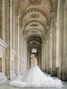 paris wedding at the louvre