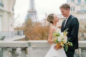 spring elopement in paris