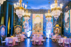 the inside of the ruins wedding venue in downtown seattle