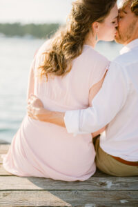 Engagement Photo at Roche Harbor