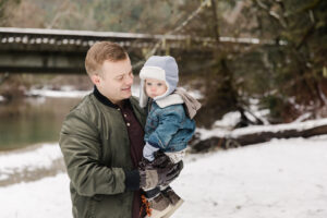 winter family photos