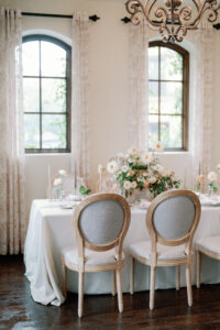 micro wedding table design