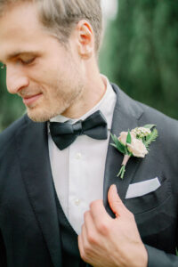 black tie wedding at the colony club